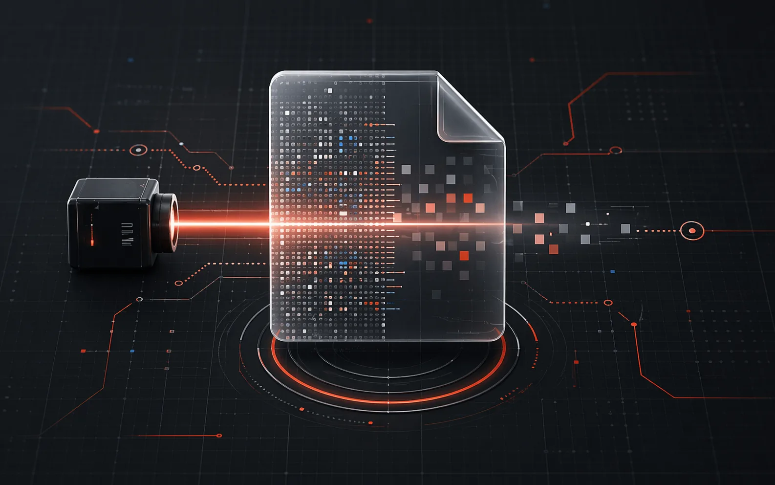 PCAP anonymization workflow: capture in, anonymized copy and private replacement map out